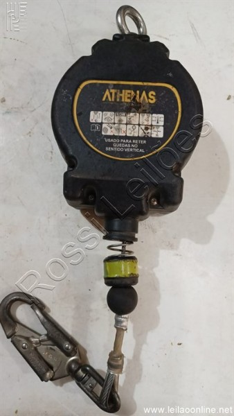  01- Travaquedas Retrátil Athenas de 10 metros em Cabo de Aço
